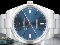 Rolex Oyster Perpetual 39 Blu Oyster 114300 Blue Jeans